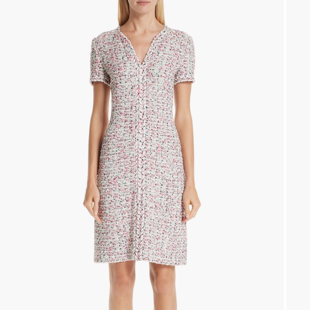 St. John Collection Modern Sheath Knit Dress